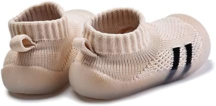 Hovell Baby Kid Non-Slip Slip Sole Sole Socks נעלי בית מקורה מבט מבט לנעלי בנות בנות פעוטות
