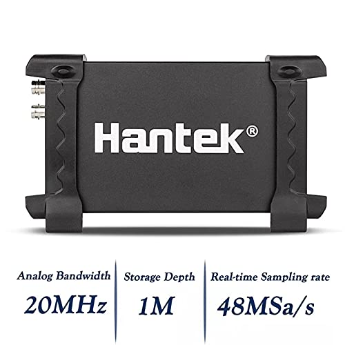 Hantek 6022BE אוסצילוסקופ דיגיטלי מחשב נייד מבוסס 2 ערוצים