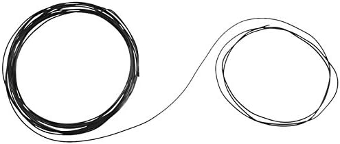 פומבה 9 לחמניות בונסאי חוטים אנודייז אלומיניום בונסאי אימון חוט עם 3 גדלים, כולל 147 רגליים-שחור