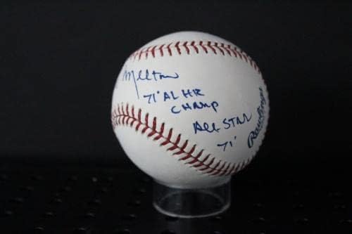 ביל מלטון חתם על חתימת בייסבול אוטומטית PSA/DNA AL56496 - כדורי בייסבול חתימה