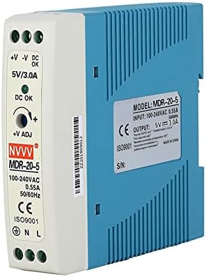 NVVV MDR-20-12 AC ל- DC DIN-RAIL אספקת חשמל 12V 1.67 AMP 20W