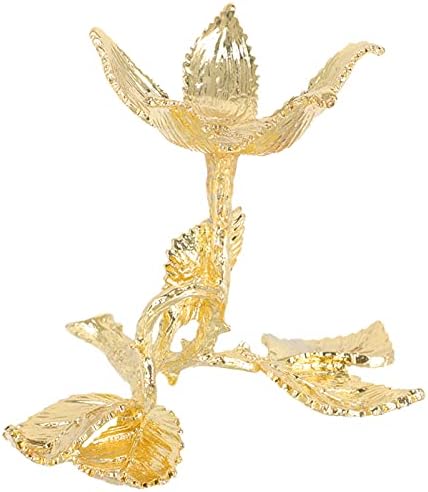 עמדת תכשיטים של קאבילוק 3 יחידות כדורי אמנות עיצוב קישוט זהב עיצוב אחסון ייחודי: זהב עדין למשרד עיצוב