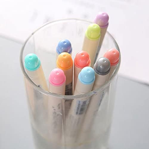 Floyinm 10 צבעים מברשת עט עט קצה רך קצה צבע מברשת קליגרפיה מברשת Finecolour מברשת אמנות מכתבים