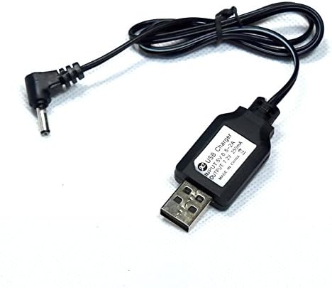 7.2V/250MA USB מטען 3.5 ממ תקע עם מנורת טעינה