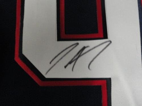 ג'סטין שולץ חתם על אדמונטון אוילרס רייבוק ג'רזי מורשה - גופיות NHL עם חתימה