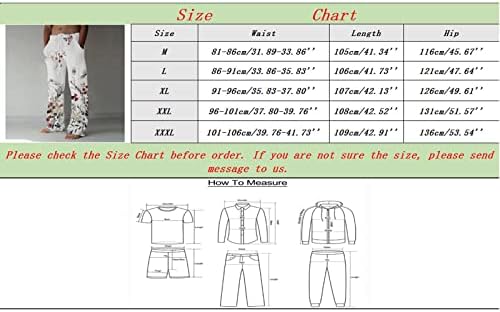 Miashui גליטר קצף Mens Mens אופנה מזדמנים כיס מודפס תחרה למעלה מכנסיים בגודל גדול מכנסיים מכנסיים 42x34