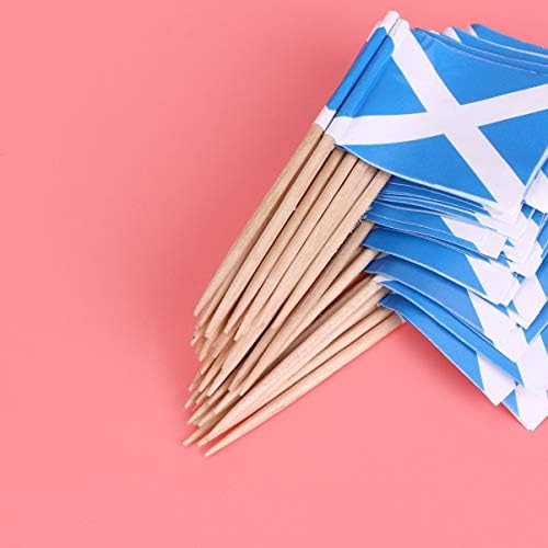 אמריקה דגל 100 יחידות סקוטלנד דגל קיסמים מיני סקוטי דגלי הקאפקייקס צילינדר המדינה עוגת מבחר מקלות עבור קוקטייל