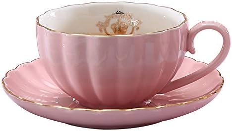 פורצלן בריטי רויאל סדרת תה קפה כוס סט עם קומקום כפיות 8 אונקיה קפוצ ' ינו כוס, לאטה כוס, אקספרסו ספל