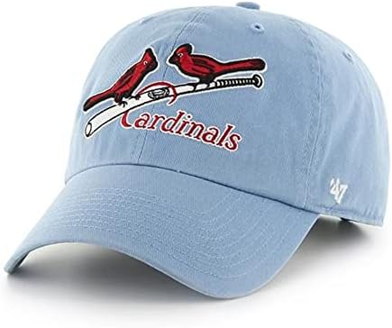 '47 סנט לואיס קרדינלס אור כחול נסיגה לנקות מתכוונן כובע / כובע