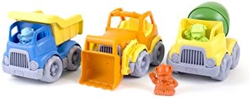 רכב בנייה של צעצועים ירוקים - 3 חבילות CB