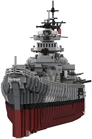ג ' ובוי אבני בניין סירה, גרמניה ביסמרק ספינת קרב משחתת חיל הים סט אבני בניין, ספינת קרב צבאית ספינת