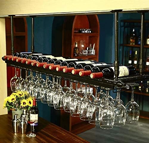 זסוס מחזיק מתלה יין אירופאי כוס יין כוס יין כוס יין הפוך בר יין מתלה בר תלייה אחסון מחזיק כוס/B/100x35