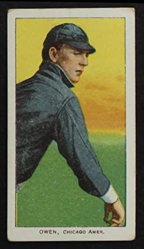 1909 T206 פרנק אוון שיקגו ווייט סוקס vg White Sox