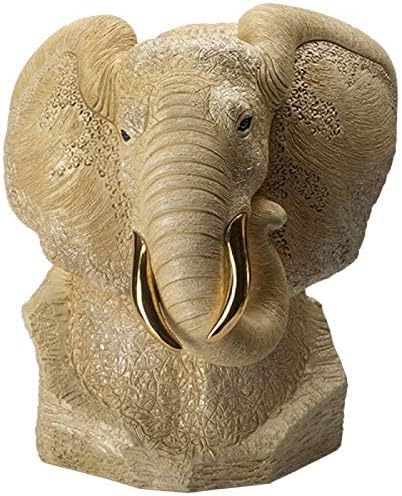 דה רוזה - פסלון חזה פיל - לבן