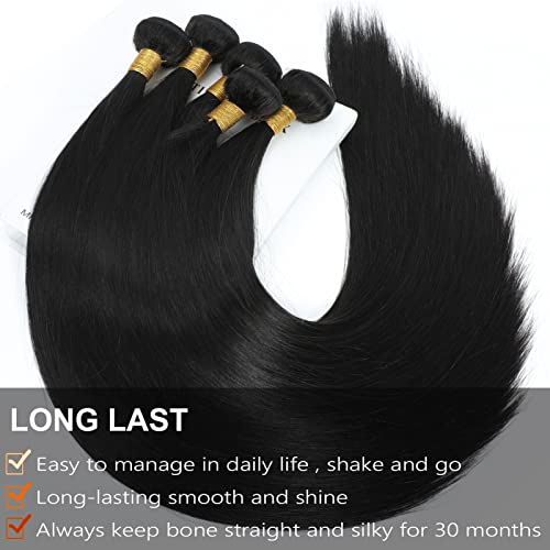 15 הטוב ביותר גלם שיער חבילות 10 אינץ שיער טבעי חבילות ישר, סבך-משלוח אחת חבילות שיער טבעי, ארוך האחרון ועבה מסתיים