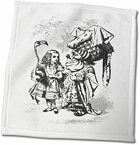 הדפס 3 דרוז של צ'אטים של אליס עם דוכסית - מגבות