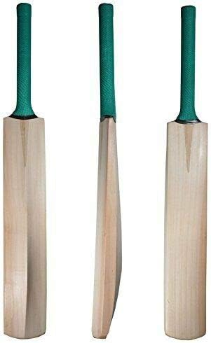 Advik Enterprises27 כדור עור רגיל Kashmir Willow Cricket Bat ידית קצרה משקל קל במיוחד