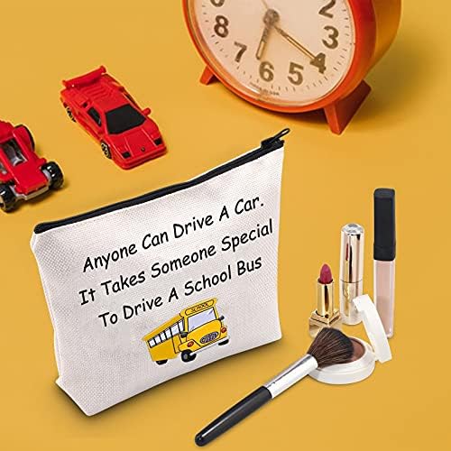 TSOTMO בית ספר לנהג אוטובוס מתנה כונן תיק קוסמטי בטוח כל אחד יכול לנהוג במכונית. זה לוקח מישהו מיוחד לנהוג