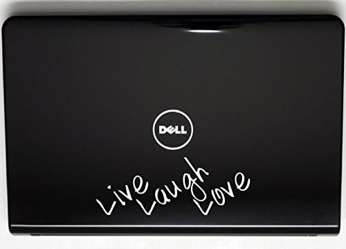 Live Laugh Love - 8 x 3 Die Cut Winyl מדבקות לחלונות, מכוניות, משאיות, ארגזי כלים, מחשבים ניידים, MacBook
