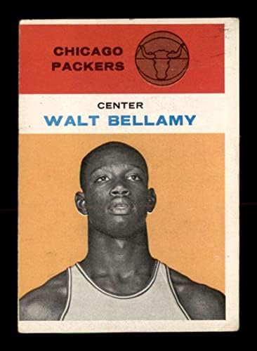 4 Walt Bellamy RC Hof - 1961 קלפי כדורסל פלייר מדורגים VG - כרטיסי כדורסל לא חתומים