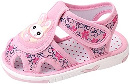 ילדי קיץ נעלי הליכה לתינוקות בנות סנדלים שטוחים בלעדית ללא החלקה קלה משקל חלול נושם עקבים גבוהים