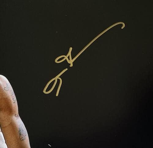 אלן אייברסון חתם על 16x20 פילדלפיה 76ers תמונה מול קובי JSA ITP - תמונות NBA עם חתימה