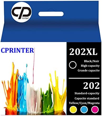 CPRINTER-EPSON מיוצר מחדש 202 XL 202XL T202XL מחסנית דיו החלפת ביטוי בית XP-5100 כוח אדם WF-2860
