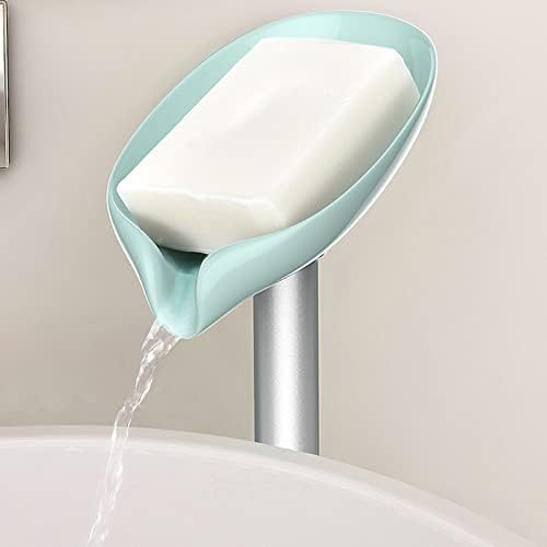 תבשיל סבון IEASEFZH למקלחת 1 PC סבון מחזיק סבון שומר סבון עם כוס יניקה ， מתאים לחדר אמבטיה מקלחת ， （פלסטיק