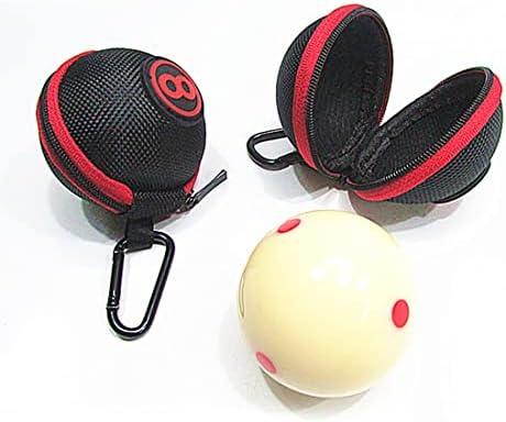 מארז כדורי קיו-קיו של JTeyult, תיק כדור רמז לחיבור כדורי רמזים, כדורי בריכה, כדורי ביליארד, כדור לתיק המקל