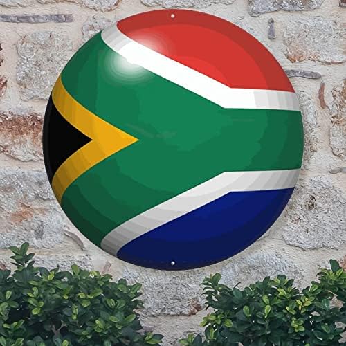 שלט מתכת של דרום אפריקה דגל דרום אפריקה דגל ברוך הבא דלת קדוש דגל לאומי דגל קיר בהתאמה אישית קיר חווה עיצוב