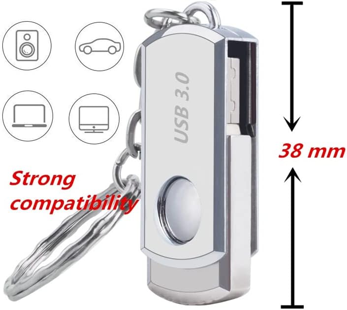 512GB סוג C כונן פלאש 3.0 כונן פלאש USB כונן פלאש USB מקל זיכרון עם מחזיק מקשים כונן כונן כונן אגודל