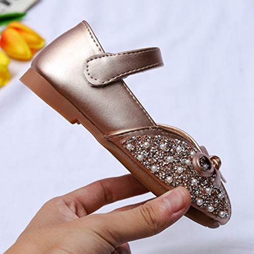 פעוט ילדה קטנה נעלי החלקה רך מרי ג ' יין נעליים נמוך העקב נסיכת פרח נעלי מסיבת בית ספר חתונה