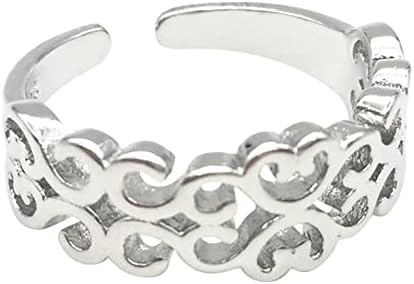 חמוד טבעות גודל 7 תכשיטי אביזרי מתכוונן טבעת אירוסין טבעות אופנה מעדן בציר שרשרת פאנק אצבע