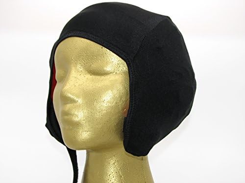 כובע שיער היאבקות - מעל סגנון כיסוי הראש - שחור