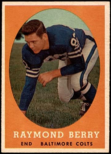 1958 Topps 120 Raymond Berry Baltimore Colts Ex/MT Colts SMU