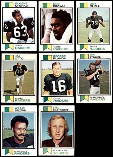 1973 Topps Oakland Raiders Team Set Oakland Raider