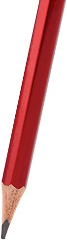 עפרון גרפיט של סיבוב עץ HB, צבעים מגוונים לליבה לרישום רישום גרפיקה גרפיקה קליגרפיה - חבילת שלפוחית ​​של 8 עפרונות