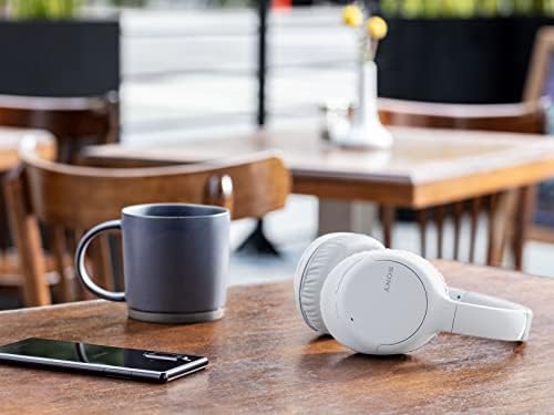 Sony WH-CH710N אוזניות מבטלות רעש אלחוטיות מעל האוזן-לבן