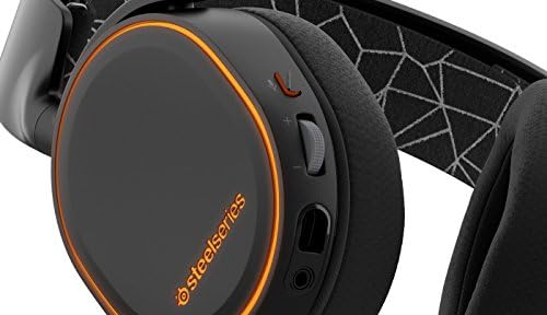 SteelSeries Arctis 5 RGB אוזניות משחק מוארות עם אוזניות DT