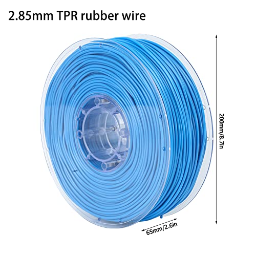 חוט TPR 1000 גרם, Delaman TPR 3D מדפסת נימה 2.85 ממ קוטר חוט 1000 גרם עבור אביזרי מדפסת 3D Cambrian