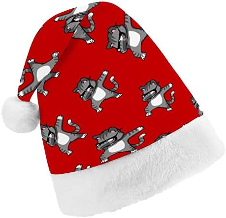 לטבול מתעסק חתול חג המולד סנטה כובע עבור אדום חג המולד כובע חג טובות חדש שנה חגיגי ספקי צד