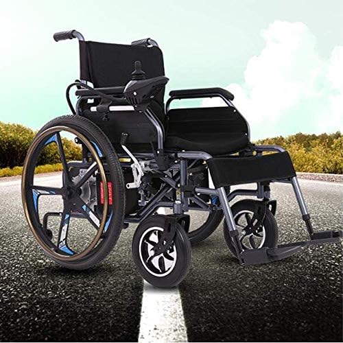 אופנה נייד כיסא גלגלים אינטליגנטי תכליתי מתקפל כיסא גלגלים נייד נסיעות נכים קשישים ידני / חשמלי מתג