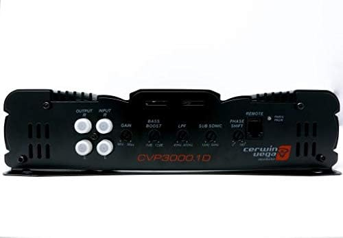 CERWIN-VEGA MOBILE CVP3000.1D ביצועים סדרת 3,000 וואט-מקס MONOBLOCK Class D AMP