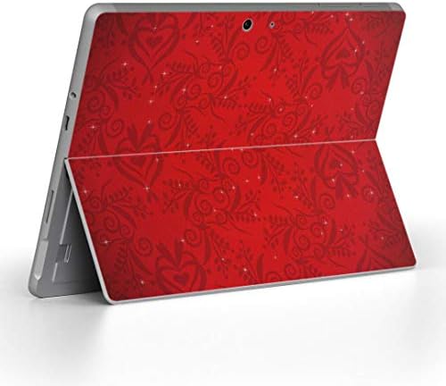 כיסוי מדבקות Igsticker עבור Microsoft Surface Go/Go 2 עורות מדבקת גוף מגן דק במיוחד 001585 חורף אדום