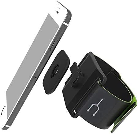 Navitech טלפון נייד שחור עמיד למים עמיד למים חגורת חגורת מותניים - תואם עם WICEULEFONE הערה 6P סמארטפון