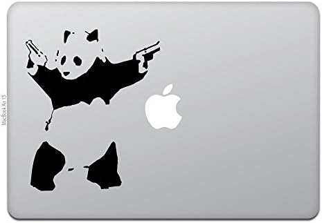 חנות חביבה MacBook Air/Pro 11/13 MacBook Stigher Shower Panda Banksy Black M594