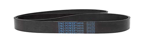D&D Powerdrive XF5Z8620AC FORD FORTER FERTECTION חגורה, אורך 41.75 , רוחב 0.57