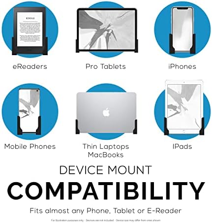 מחשב נייד דבק מוחי ומחזיק קיר טאבלט מחשב קיר טאבלט עבור MacBook, Surface, Netbook. iPad, Android, iPad