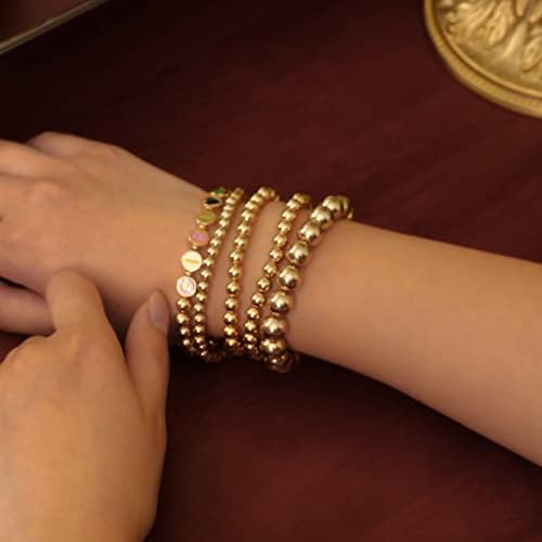 קולסו בוהמיה קריסטל צמידי נקבה בעבודת יד חרוזים הצהרת צמידי צמידים לנשים זהב צבע יד קישור שרשרת תכשיטים-77307