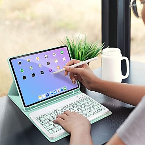 Abeifan iPad 10.2 מארז מקלדת עם עכבר אייפד דור 8 דור 2020 דור 7 הדור 2019 עם מקלדת ניתנת לניתוק